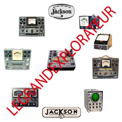 Ultimate Jackson Tube Tester Manual del propietario y servicio Tabla de esquemas PDF en DVD Foto 1 de 4