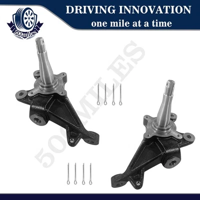 Pair 2" Drop Spindles Brand New for Toyota Pickup 2WD 1984 1985 1986 1987 - 1995 Foto 1 de 4