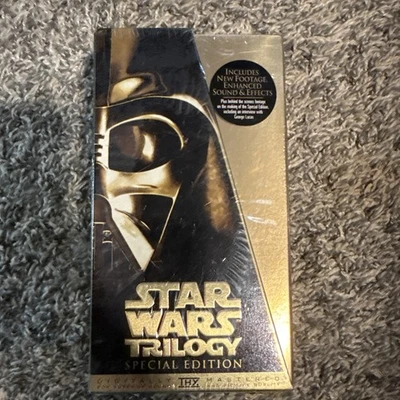 Star Wars Trilogy Special Edition Box Set VHS 1997 THX Gold Digitally New Sealed - Image 1 of 4