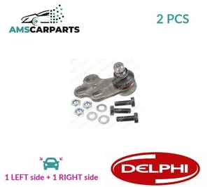 SUSPENSION BALL JOINT PAIR FRONT TC503 DELPHI 2PCS NEW OE REPLACEMENT - Picture 1 of 5