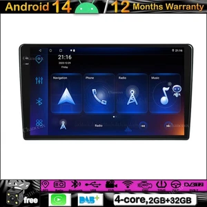 9"Android 14 Autoradio GPS SATNav DAB Carplay Stereo For Nissan Murano 2003-2007 - Bild 1 von 12