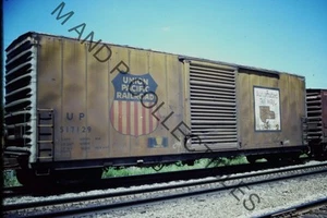TREN ORIGINAL SLIDE UNION PACIFIC (ARRIBA) VINTAGE OOAK RAILROAD ADP17711 - Imagen 1 de 2