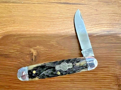 Schatt Morgan #99 F & W RWG Bone Knife CPM 154 NIB - Image 1 of 4