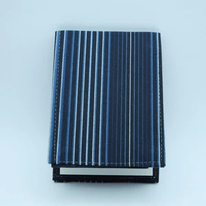 Kurume Kasuri Japanese Ikat Fabric Cover w/ Rhodia No.11 Grid Notepad Japan Made - Picture 1 of 8