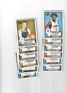2005-06 - 1952 Topps Style Basketball Starter Set 99 Different Cards -1-99 NM-MT - Picture 1 of 13