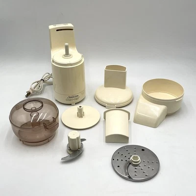 Sunbeam Oskar 14081 Full Size Food Processor Chopper TESTED WORKS - Image 1 of 4