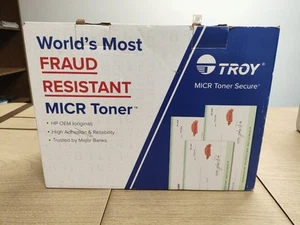 TROY 0282040001 37A MICR Toner Secure, Alternative for HP CF237A, Black Open Box - Picture 1 of 7