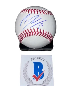 Rafael Devers Signed Baseball San Francisco Giants Auto Autographed Beckett Cert - Picture 1 of 2