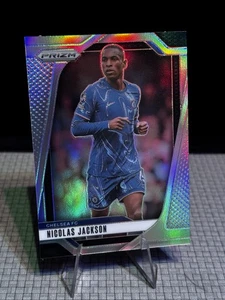 Nicolas Jackson 2024-25 Panini Prizm EPL Silver #99 Chelsea - Bild 1 von 2