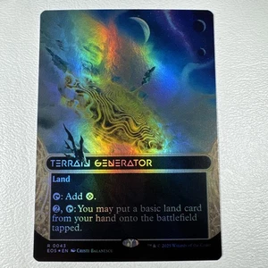 Generatore di terreno (Borderless Foil) 43 NM/MINT Edge of Eternities: Stellar Sight - Foto 1 di 3