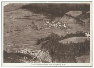 Postal D278/Schwarzenberg bei Neuenburg imagen aérea aprox. 1935 - Imagen 1 de 2
