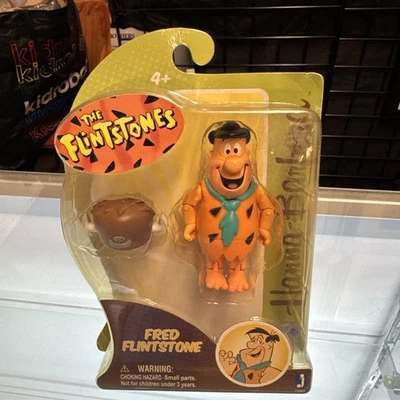 Fred Flintstone with Hat Action Figure - Hanna-Barbera The Flintstones Jazwares - Image 1 of 4