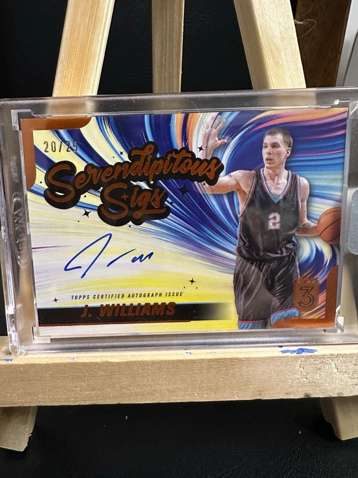 Jason Williams Serendipitous Sigs Auto /25 - 2024 Topps 3 #SS-JW Foto 1 de 2