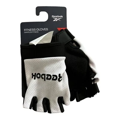 Guantes de Fitness Reebok Pequeños 7.1-7.5" Tecnología Speedwick Palma Acolchada Ajustable Foto 1 de 2