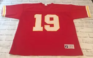 Vintage 90s San Francisco 49ers JOE MONTANA Logo 7 Football Jersey men's L - Picture 1 of 5