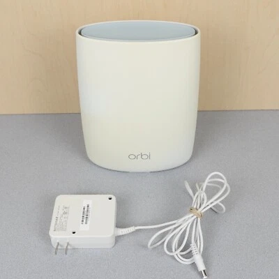 Orbi Netgear Router RBR50 White Satellite Home Mesh WiFi TriBand TESTED WORKS - Image 1 of 4