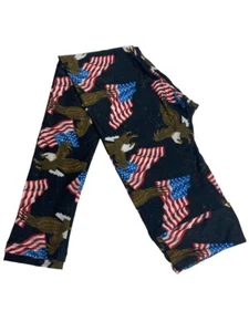 LuLaRoe Eagle w/American Flag Leggings, Black, Size Tween - Picture 1 of 4