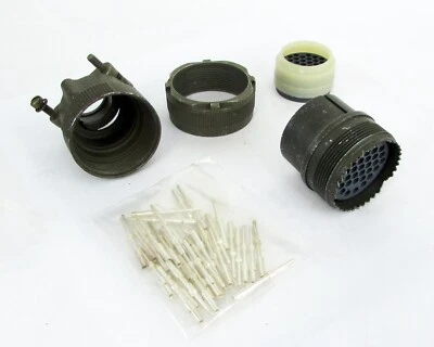 ITT - CA06R28-15PF80, 35 posiciones crimpado contacto conector enchufe Foto 1 de 4