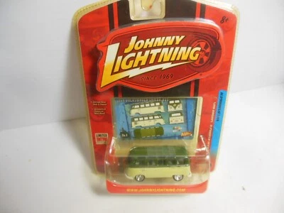 Autobús Volkswagen Samba 1964 64 VW 2007 Johnny Lightning 1:64 Foto 1 de 4