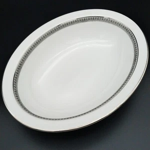 Tazón para servir verduras ovalado de 10" Royal Doulton Ravenswood de colección descontinuado - Imagen 1 de 19