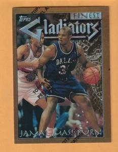 Jamal Mashburn Dallas Mavericks 1996-97 Finest Refractor Kentucky Wildcats 4O - Imagen 1 de 2