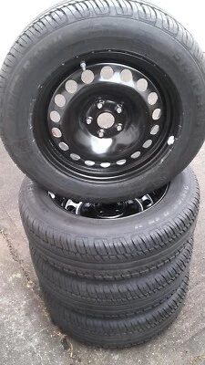 Original Sommerräder VW Tiguan Semperit 215/65R17 99H DOT2018 + RDKS ungelaufen - Bild 1 von 3