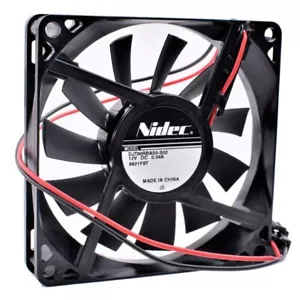 Ndeic DJT80RBAS5-S02 8cm 80x80x15mm 8015 80mm 2 pin DC12V 0.04A cooling fan - Picture 1 of 4