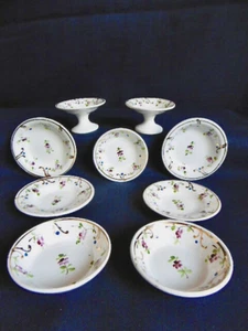 DINETTE ANCIENNE ÉLEMENTS SERVICE DE TABLE EN FAÏENCE DE LUNÉVILLE VERS 1900 - Imagen 1 de 14