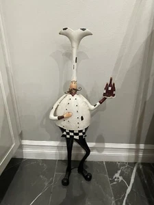 CHEF DE HIERRO DE METAL DE COLECCIÓN PARA TU COCINA. - Imagen 1 de 12