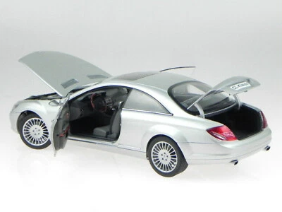 Mercedes Benz CL Class Coupé Argento 2006 C216 AUTOart 76164 1:18 - Immagine 1 di 4