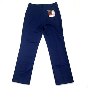 Hard Yakka Jeans Size 97R Heavyweight Cotton Drill Trouser Blue Pants VTG New - Picture 1 of 6