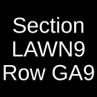 2 Tickets Brothers Osborne 21.6.24 Indianapolis, IN