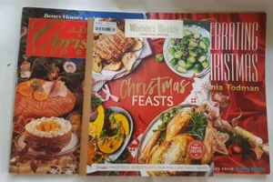 Australian Womens Weekly Christmas Recipe 3x Magazine Bundle Christmas Feasts - Picture 1 of 9