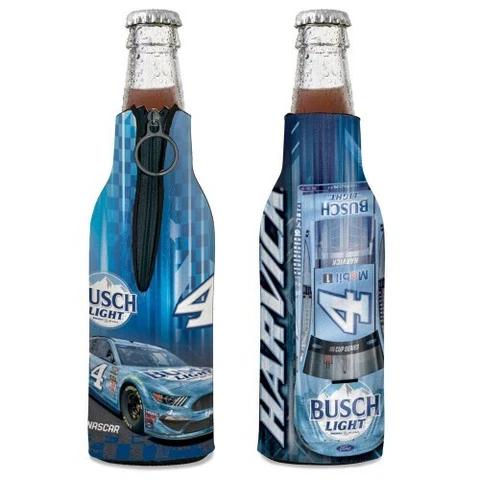 Kevin Harvick 2020 Wincraft #4 Busch Light 12oz Bottle Cooler FREE SHIP! Cover