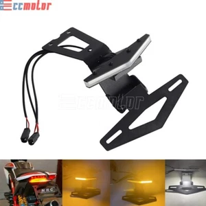 Eliminador de guardabarros trasero ordenado LED luz de señales de giro para Ducati Hypermotard 950 SP - Imagen 1 de 11
