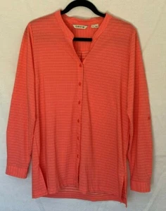 Orvis Women's Pink Checkered Button Down Shirt Lightweight, Small, Excellent - Picture 1 of 3