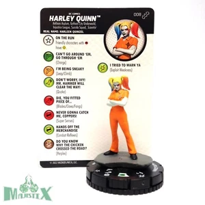 Heroclix Batman Team-Up set Harley Quinn #008 Common figure w/card! - Picture 1 of 1