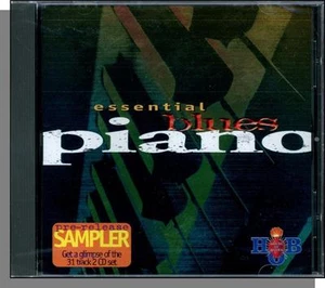 Essential Blues Piano (1997) - 10 Track Pre-Release Sampler CD! New & Sealed! - Imagen 1 de 2
