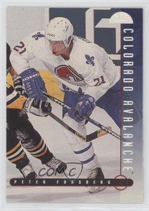 1995-96 Leaf Peter Forsberg #20 HOF