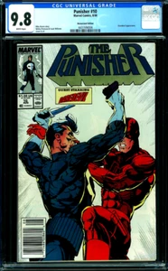 PUNISHER #10 CGC 9.8 NEWSSTAND Version DAREDEVIL Copper Age MARVEL COMICS 1988 - Picture 1 of 1