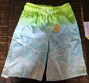 BNWT Cat & Jack Swim Trunks Boys Size M (8) Multicolor - Picture 1 of 4