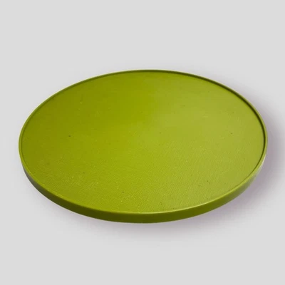 Rubbermaid Avocado Green Lazy Susan Turntable 10” Vtg 70s - Image 1 of 4