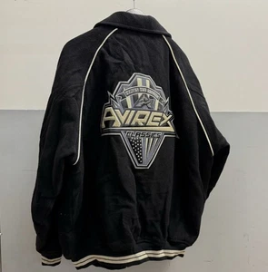 Vintage Y2K Avirex Heroes and Legends Wool Varsity Jacket Size: XXL - Picture 1 of 8