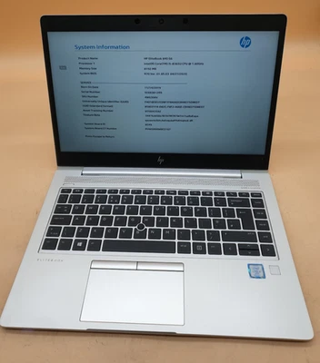 HP EliteBook  840 G6 14" CORE i5-8365U  1.6GHZ  BIOS LOCKED,T/SCREEN,SL31 - Image 1 of 4