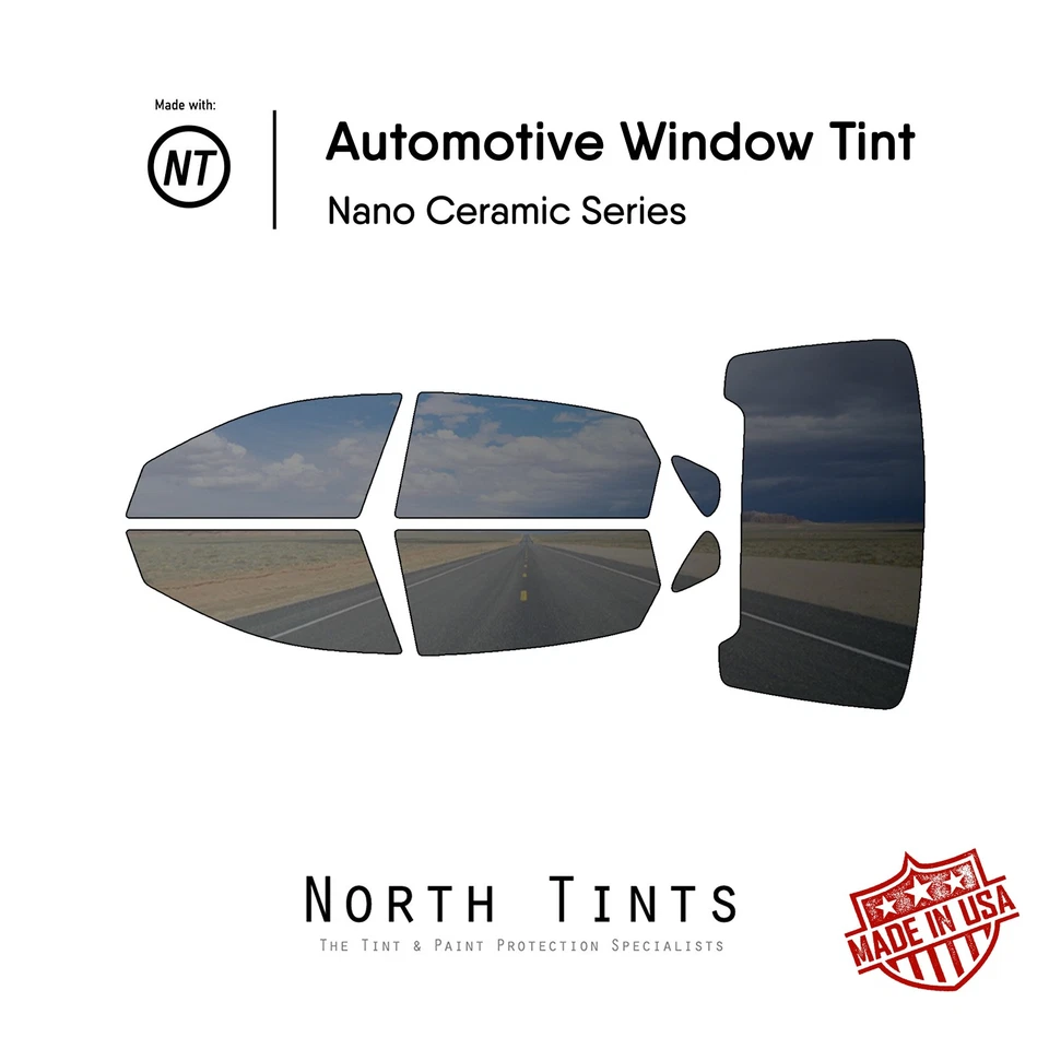 Película de tinte de ventana precortada nano cerámica vidrio automotriz para Kia K900 2019-2020 Foto 1 de 4