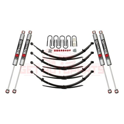 Sistema de elevación de suspensión Skyjacker de 4" con amortiguadores M95 para Chevrolet V10 1987 Foto 1 de 2