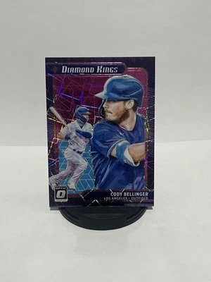 Panini Donruss Optic Diamond Kings Pink Velocity Prizm 2021/249 Cody Bellinger Foto 1 de 2