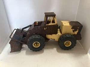 Vintage Tonka Truck 51054 Steel Bulldozer 13” & Tonka XMB 975 LOADER -FOR PARTS - Picture 1 of 10