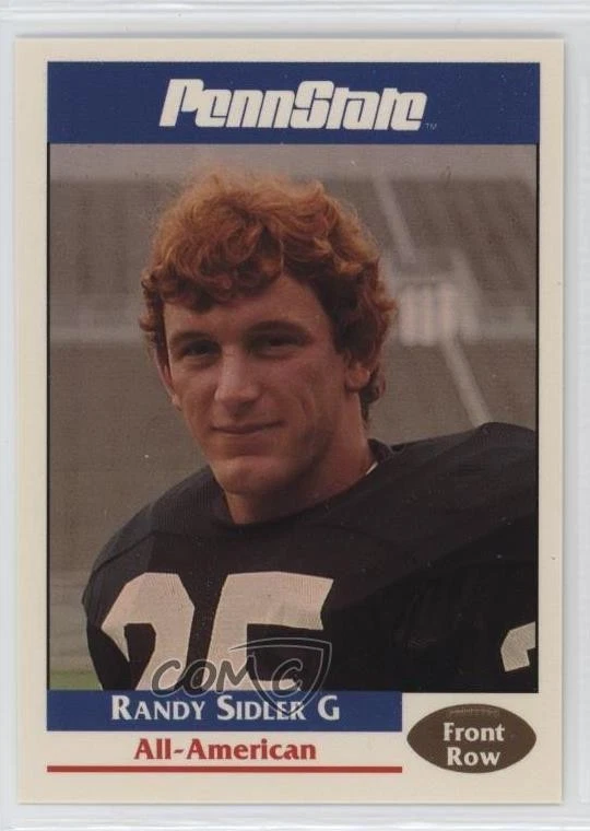 1992 Front Row Penn State Nittany Lions All-Americans Randy Sidler #40 - Image 1 of 2