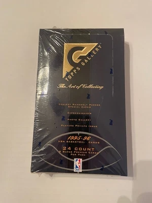 1995-96 Topps Gallery Basketball Factory Sealed Hobby Box - Image 1 of 2